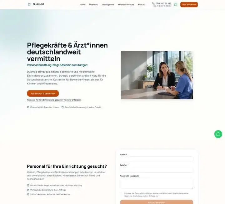 Duamed Website