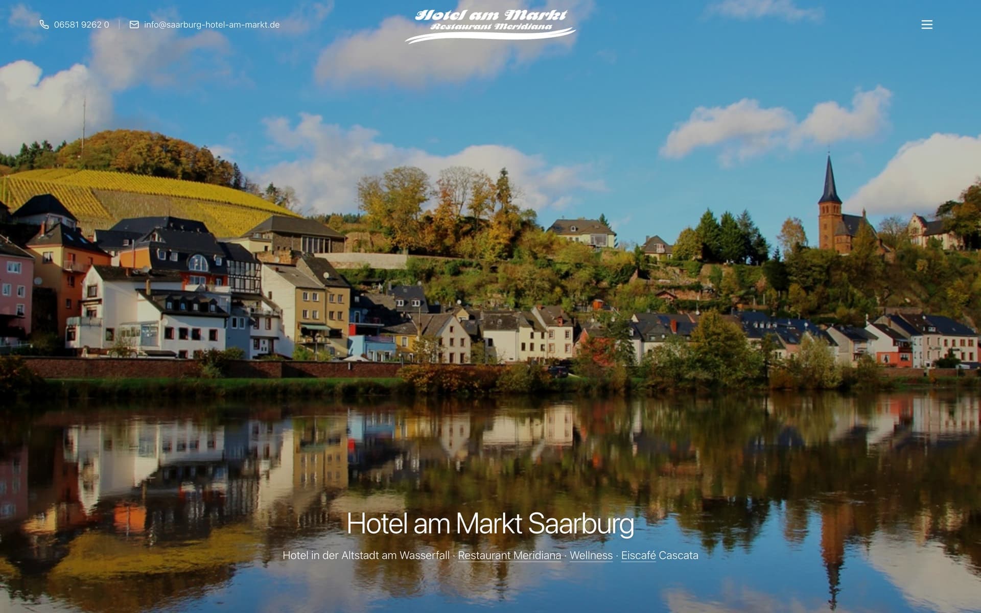 Website Hotel am Markt